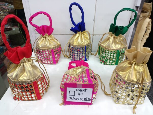 Tildi Royal Potli Batwa Bag Shagun Pouch Return Gifts.