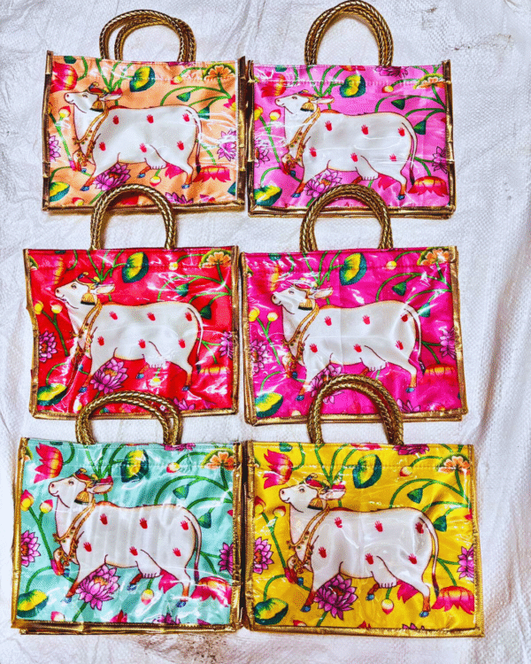 pvs coated puja bags