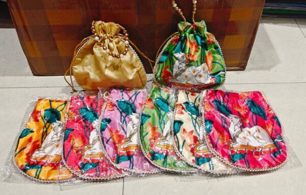 Pichwai Potli Bags