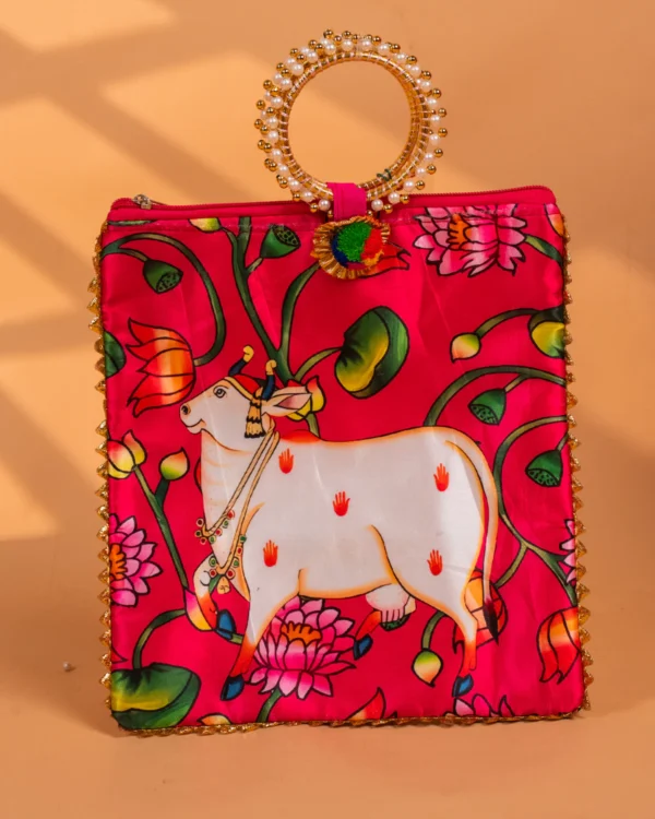 Pichwai Digital Printed Hand bags