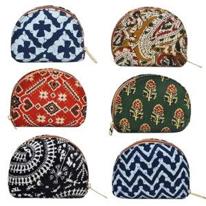 Embelished Decorative Clutch Curve Shaped Potli Bag with for Women with Zipper, Potli Bags Multi Colour .