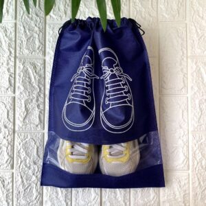 Travel Shoe Carrying Bag | Storage Organizers Set | Shoe Cover with Transparent Window | Shoe Dori Cover
