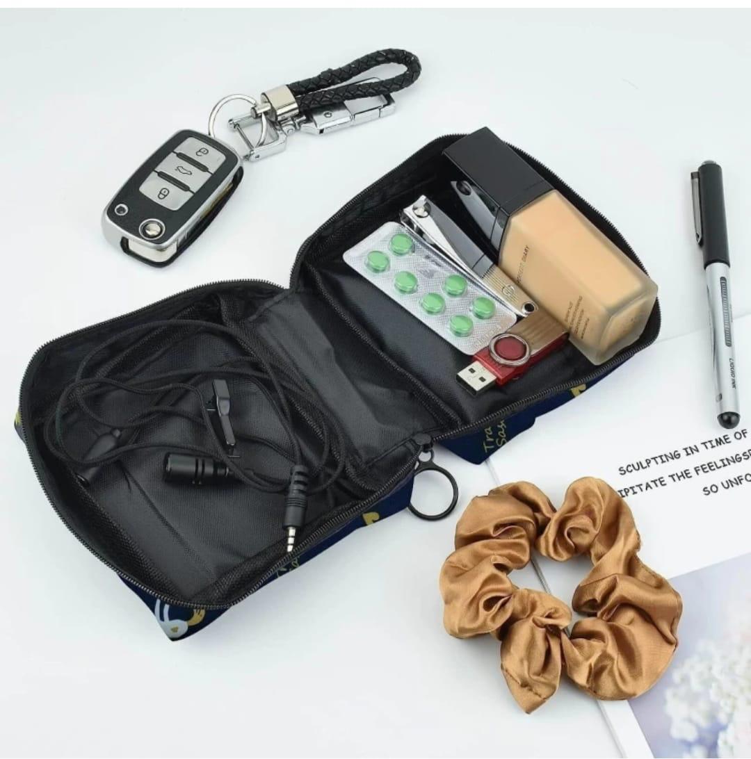 Sanitary Napkin Storage Bag, Menstrual Pad Bag With Zipper - Image 4