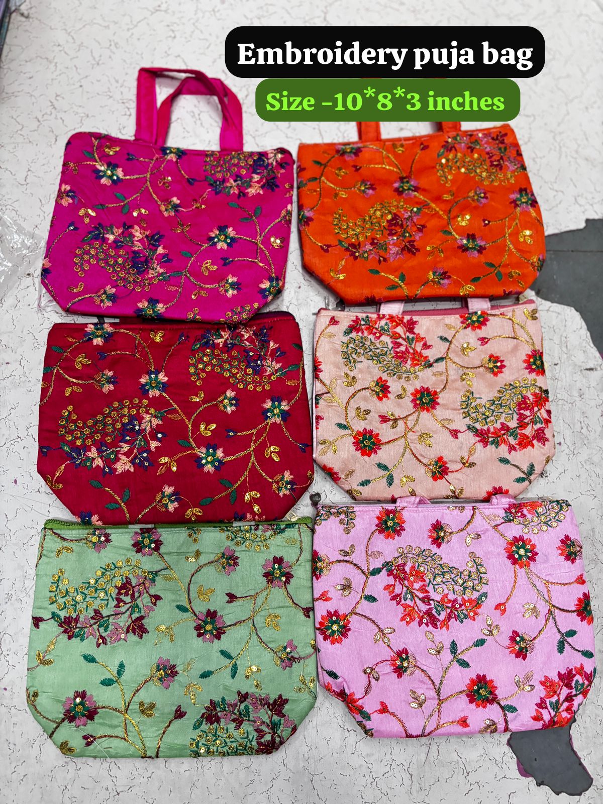 Heavy Embroidered hand bags