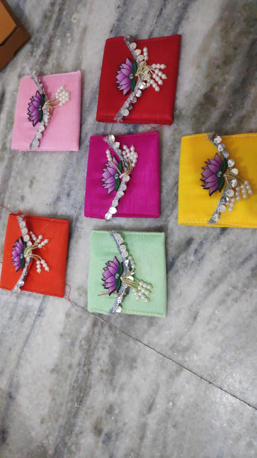 Lotus Coin Pouches – Compact 4x4 Inches - Image 4