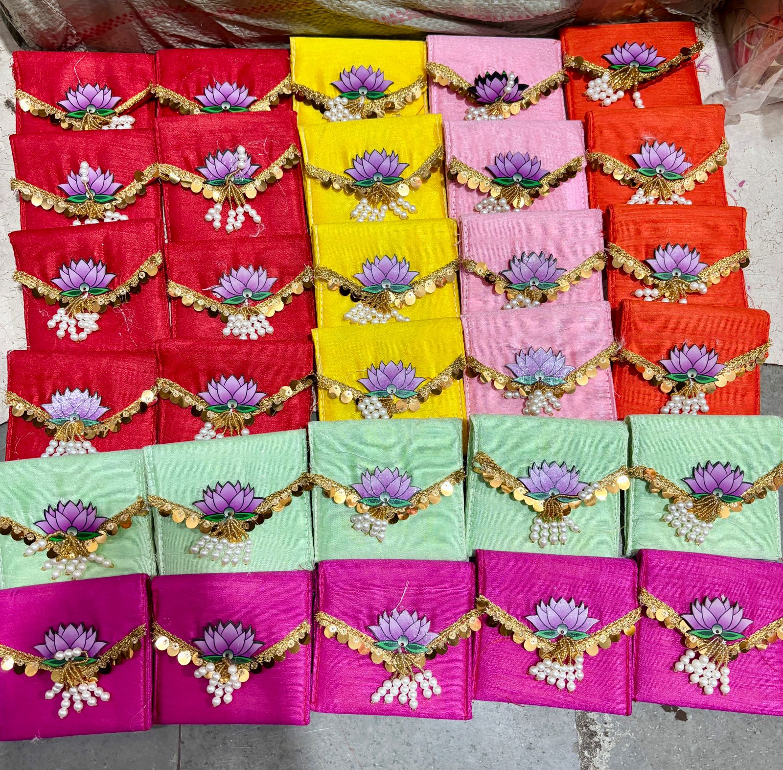 Lotus Coin Pouches – Compact 4x4 Inches - Image 6