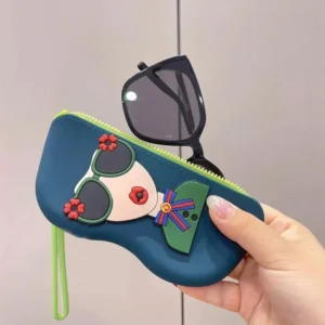 Silicon sunglass case