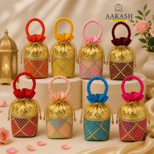 Designer Potli Bags – Wedding Return Gift Pouches