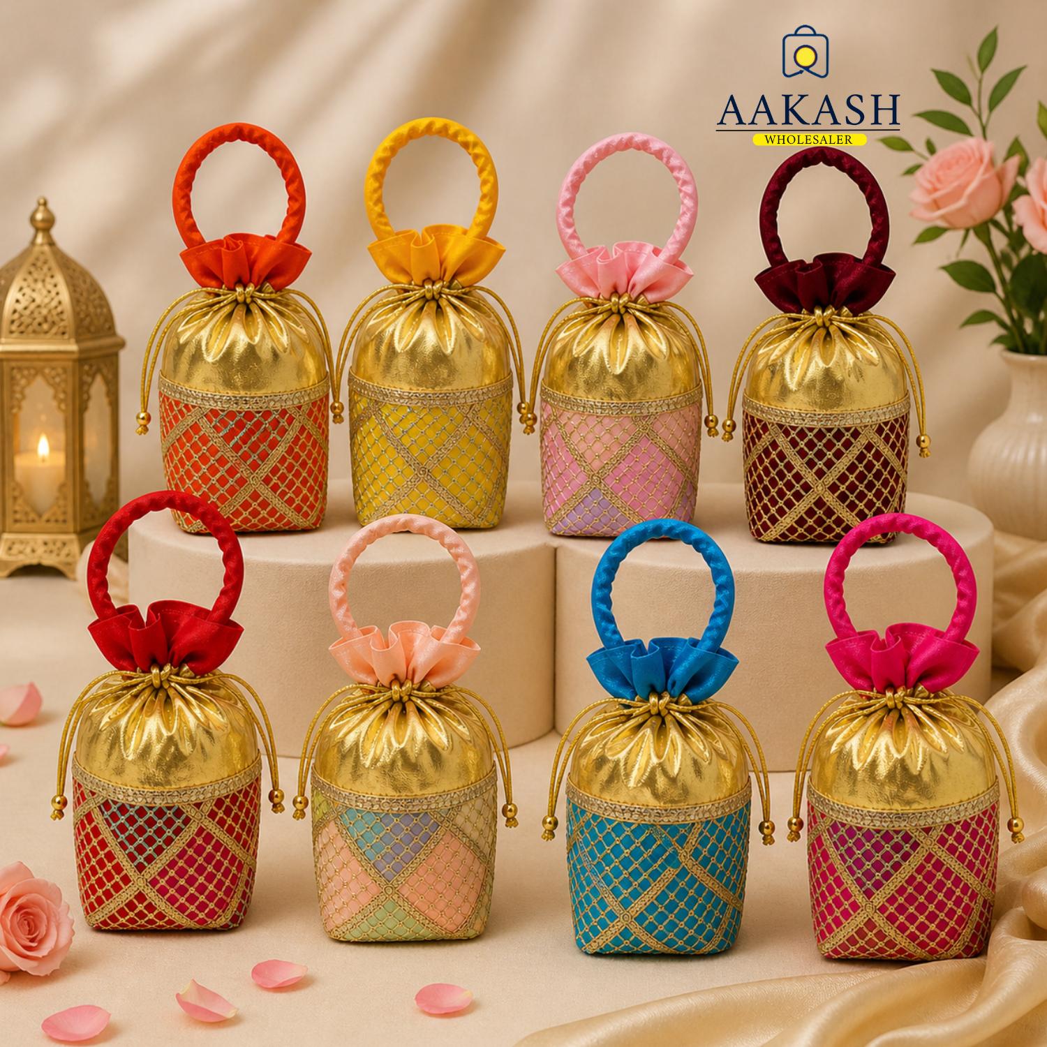 Designer Potli Bags – Wedding Return Gift Pouches