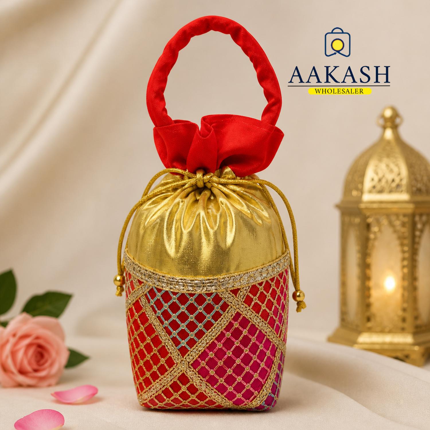 Designer Potli Bags – Wedding Return Gift Pouches - Image 2